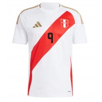 Maglia Calcio Perù Paolo Guerrero #9 Prima Divisa Copa America 2024 Manica Corta